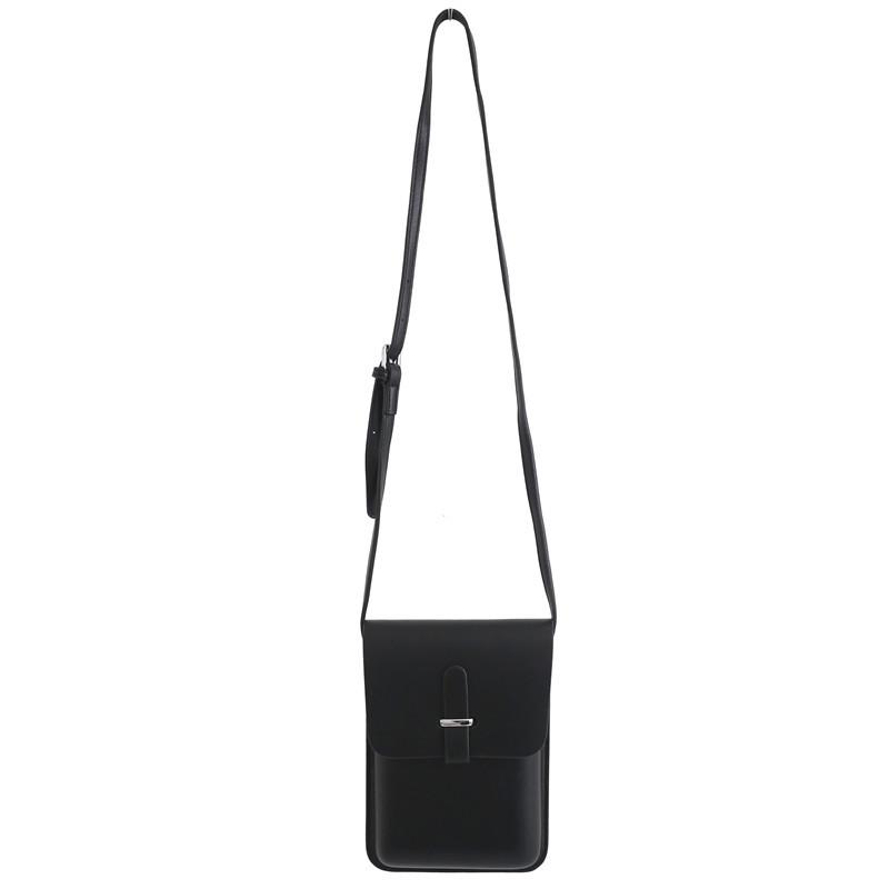 Versatile Vertical Crossbody Bag: Compact Single Compartment