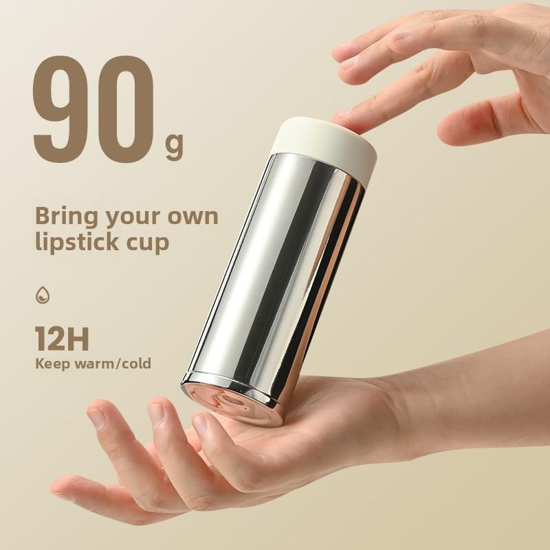 120ml Small Capacity 316 Stainless Steel Portable Vacuum Thermal Insulation Tumbler Thermos Cup Pocket Cup Small Water Bottle