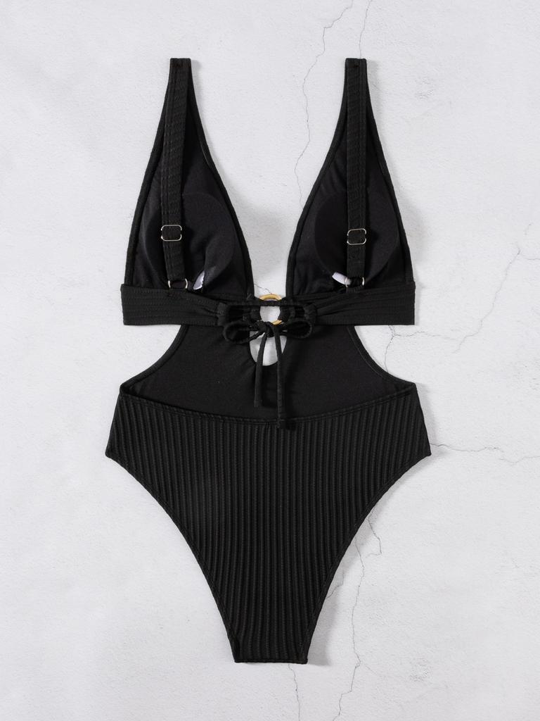 Thong Sexy Women One Piece Swimsuit Swimwear Female Hollow Out Biquini Monokini Swimming Suit Bathing Suit Beachwear