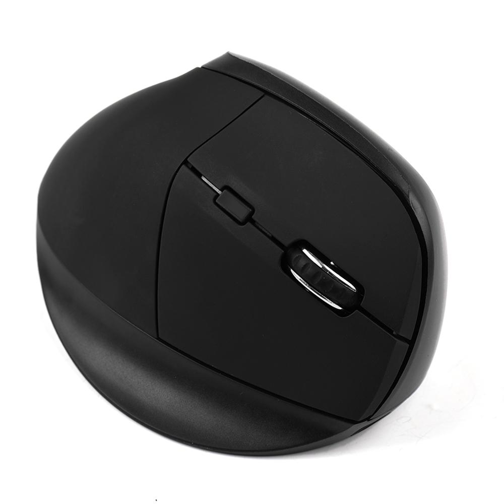 Vertical Mouse Wireless Rechargeable 2.4GHz Ergonomic Movement Speed 2400 6 Button Gaming & Office Mouse USB C Charging