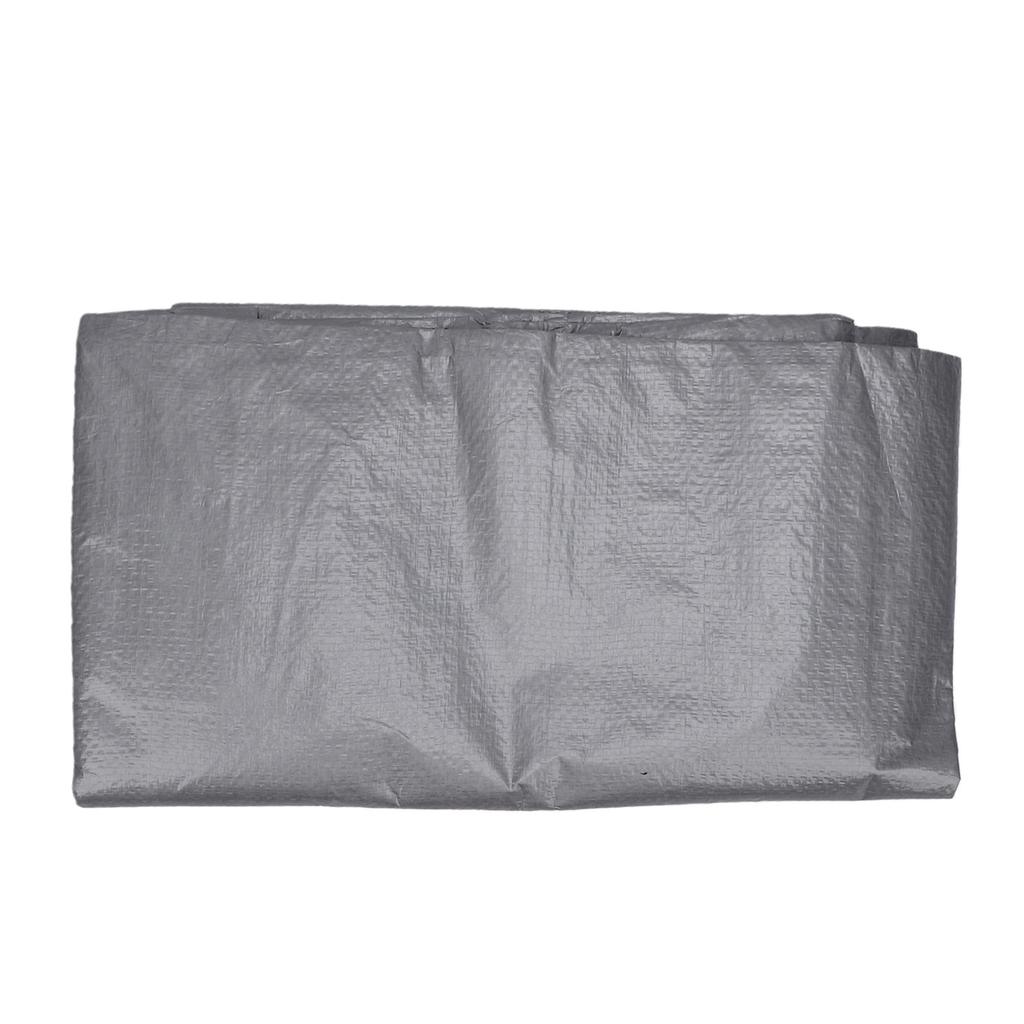2x3meter Silver Water Proof Heavy Duty Tarp Ultra Violet Resistance Tarpaulin With Reinforced Buttonholes for Outdoor