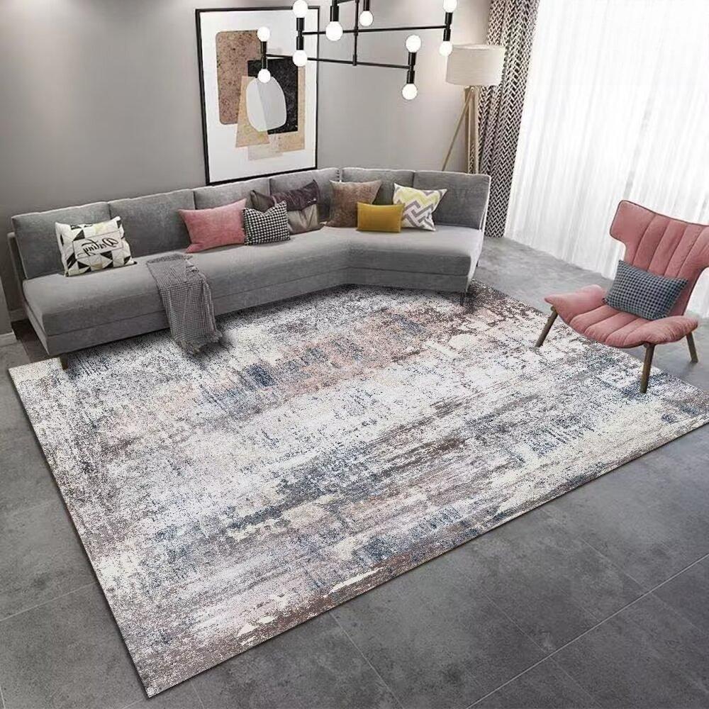 Nordic Abstract Carpet Living Room Ink Splash Area Rug Large Bedroom Decoration Home Rugs Washable Entryway Doormat Bath Mat