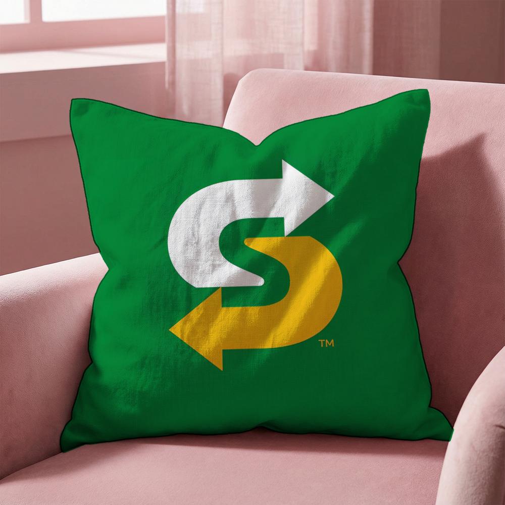 HOT Subway Cushion Cover Multi-Scene Pillow Cover for Home & Car - Reversible, Soft & Durable for Daily Use