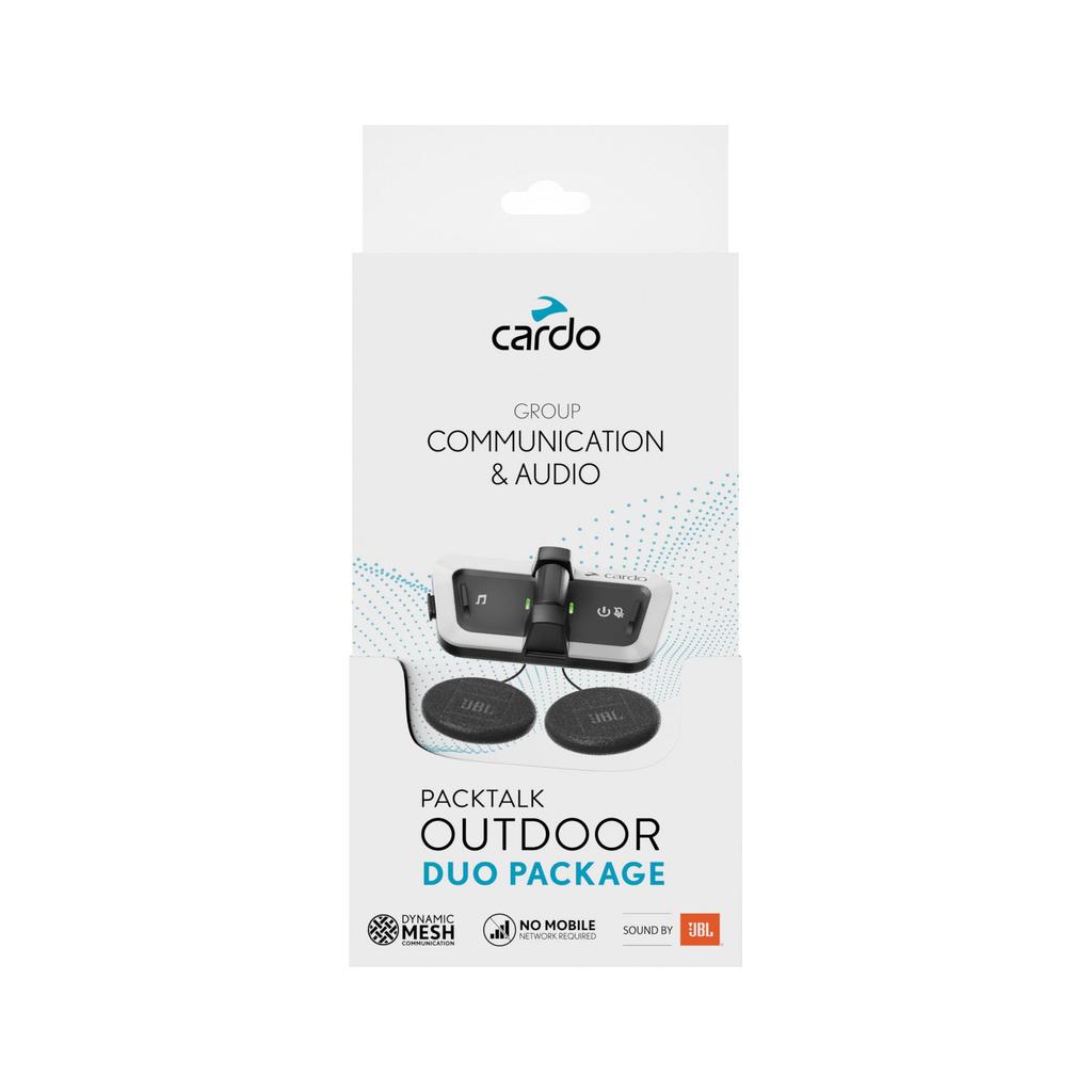 Cardo PACKTALK OUTDOOR Intercom Set of (White, 2)