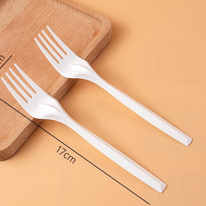 

Zhishi 7-Inch Disposable Corn Starch Forks, Bulk 1000 Count