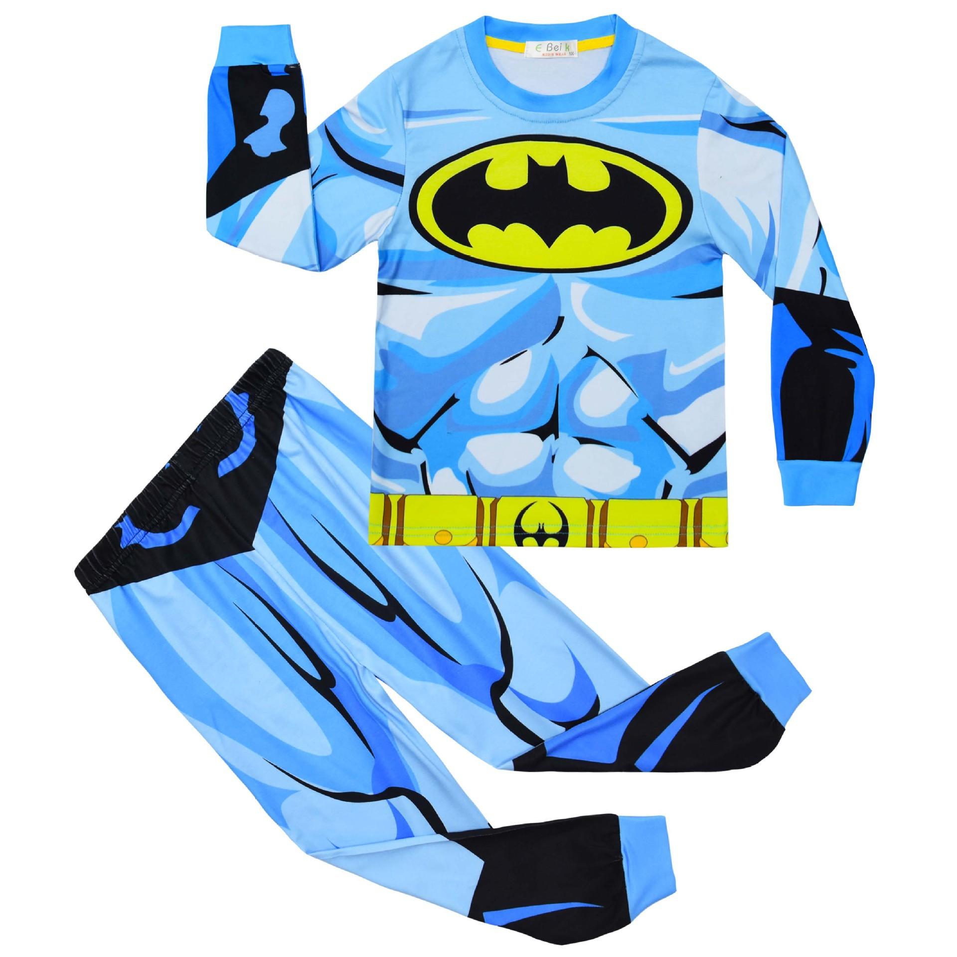 

Avenger, Digital Printing, Middle-Aged And Older Children S Long-Sleeved Suit, Long-Sleeved Two-Piece Loungewear 7818 110