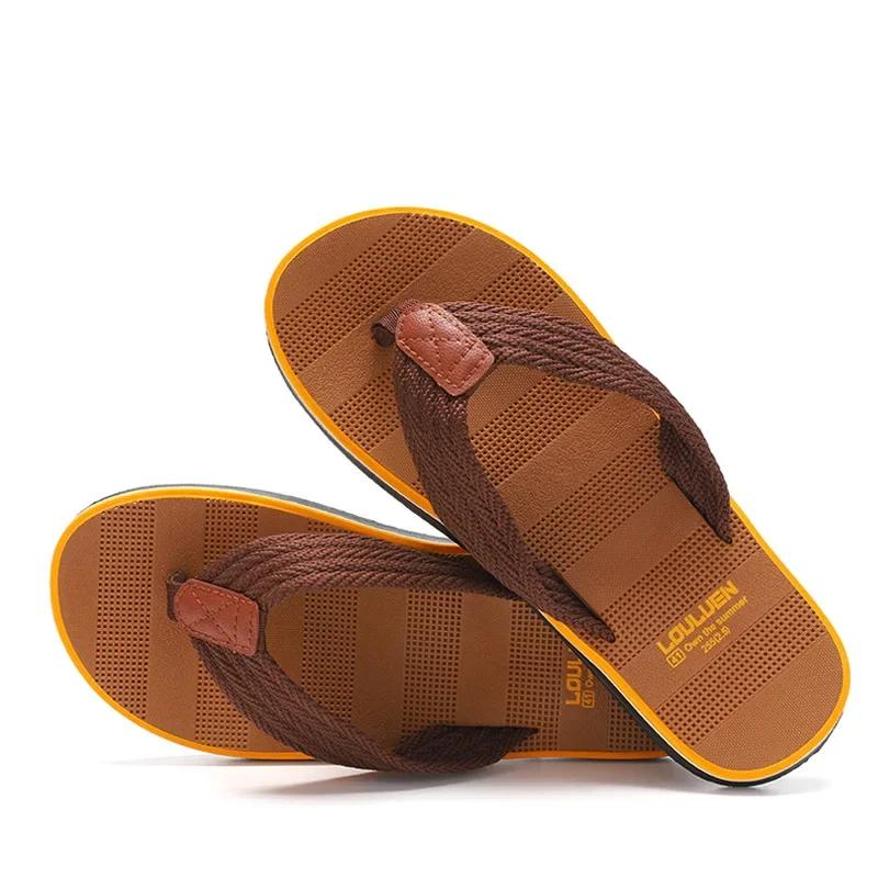 Fashion Beach Flip Flop Summer Men's Slippers Massage Sandals Fashion Breathable Casual Shoes  Hot Shoes Zapatos Hombre  Shoes