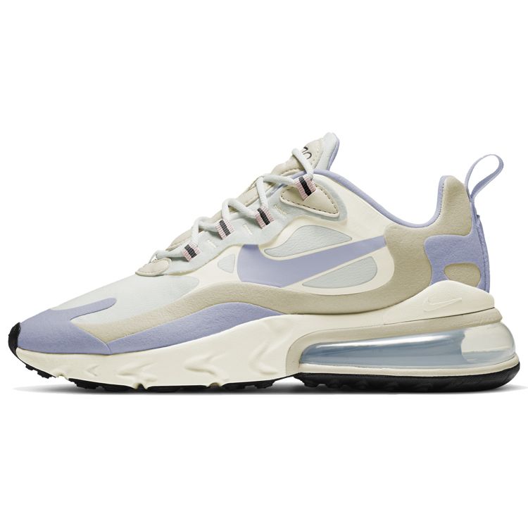 

Женские кроссовки Nike Air Max 270 React White Fossil Summit-White Sail Ghost CT1287-100