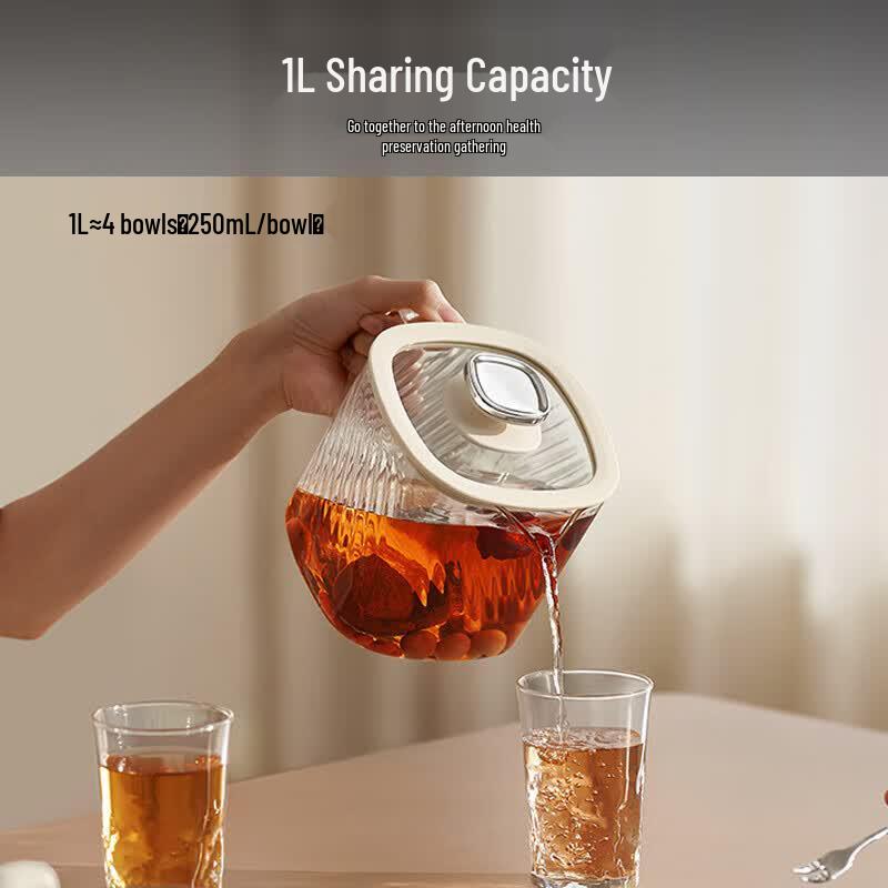 Joyoung 1L Smart Glass Health Kettle