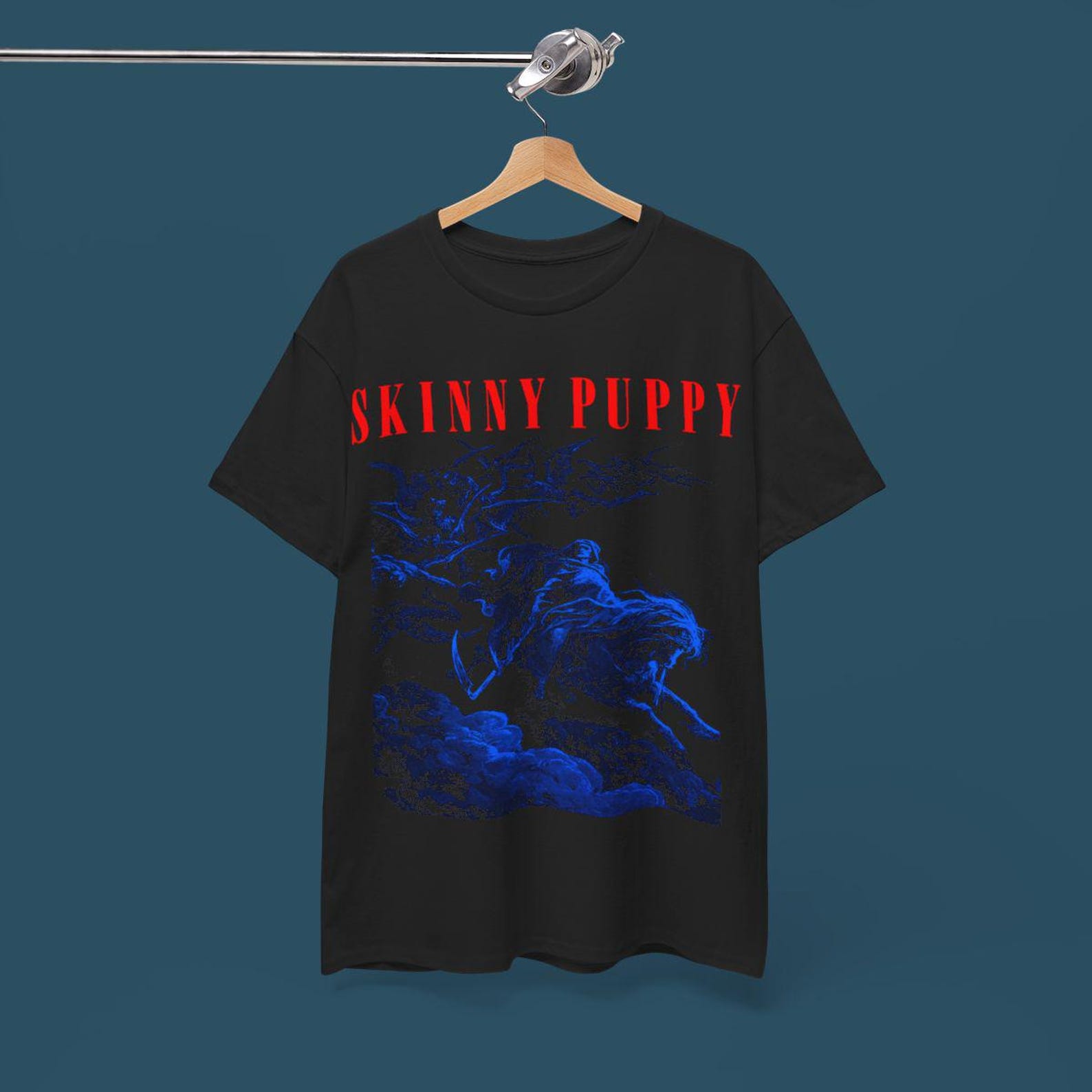 Skinny Puppy T shirt - Industrial Rock Band Tee S
