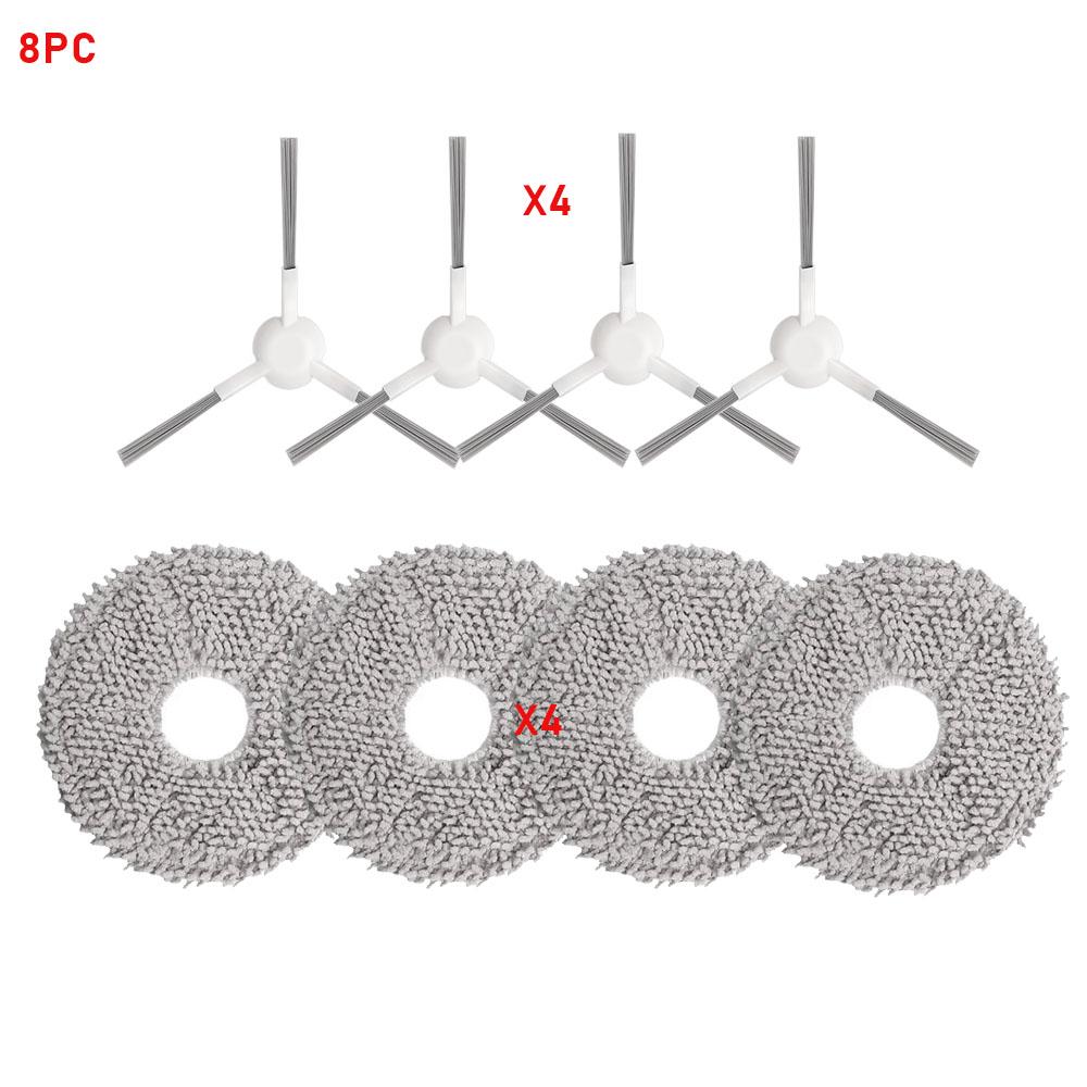 For Xiaomi S10+ S10 Plus B105 S20+ S20 Plus B108GL Robot Vacuum Cleaner Accessories Roller Side Brush Hepa Filter Mop Cloths