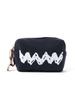 [Beams Golf] S/S TEE PEANUTS Charlie Brown Pouch NAVY -
