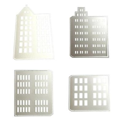 Metal Die Cuts Christmas House Embossing Template Stencil Scrapbooking for Card