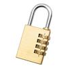 Haistik HKC-550 Brass Combination Luggage Padlock