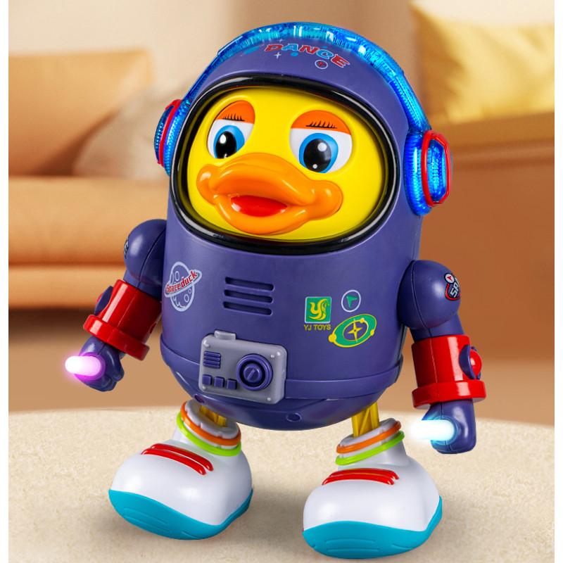 Electric Space Dancing Duck Toy For Toddler Development Playtime Kids Gifts
