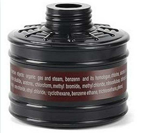 Masque à gaz intégral anti-buée pour peinture par pulvérisation et protection contre la poussière 6800