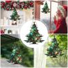 Sun Catcher Christmas Tree Ornament Acrylic Christmas Sun Catcher Christmas Tree Decoration Sun Catcher Ornaments Collectible
