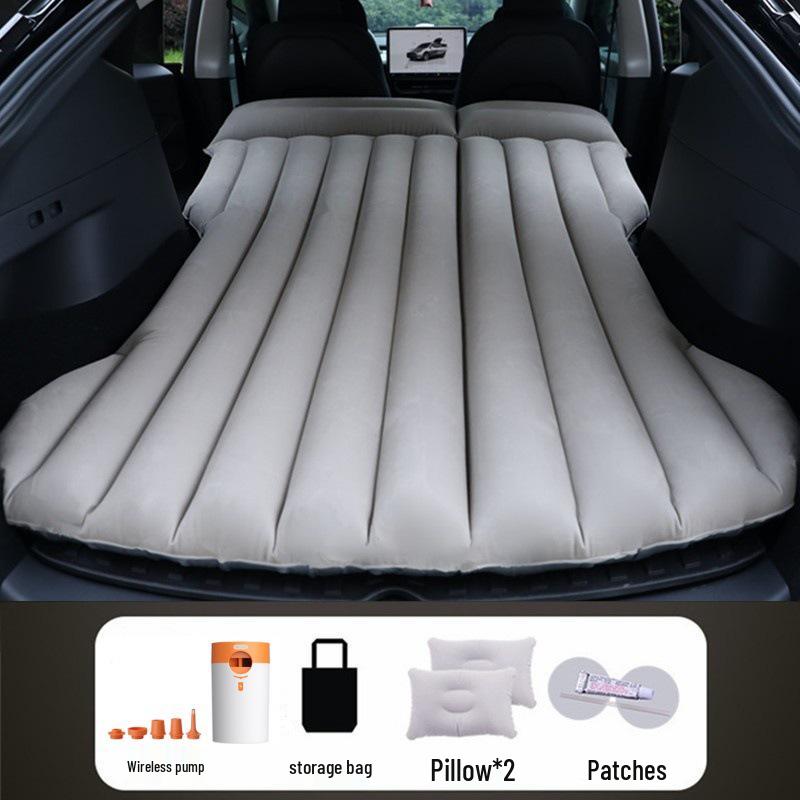 Tesla Model Y/3 Rear Seat Inflatable Mattress - Foldable Car Sleeping Pad