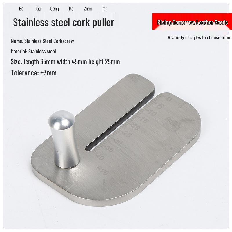 Handcrafted Stainless Steel Leather Punching Awl: Diamond Tip, Non-Damaging Pull Cutter