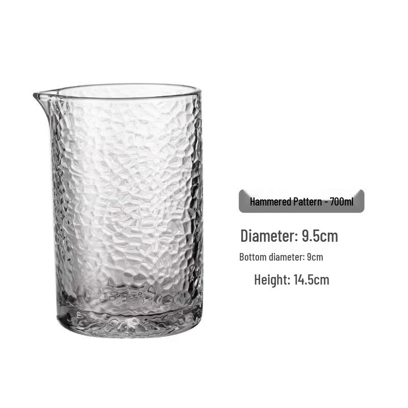 

Набор стаканов для смешивания коктейлей Shangqi из молотого хрусталя