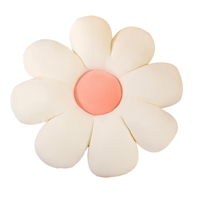 Small Daisy Flower Shaped Cushion Office Computer Chair Cushion Sunflower Tatami Seat Cushion Petal Pillow