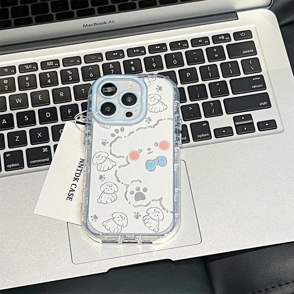 Roztomilý kreslený kachní obal na telefon pro iPhone 15 Case iPhone 13 11 12 14 Pro Max XR XS X 7 8 Plus SE Nárazuvzdorný nárazník Měkký kryt