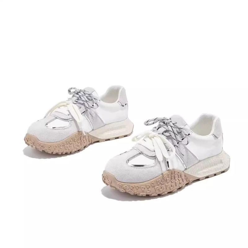 

Dad s new height increase for small men, spring and summer casual waffle sneakers, training shoes for women 35 бежевый