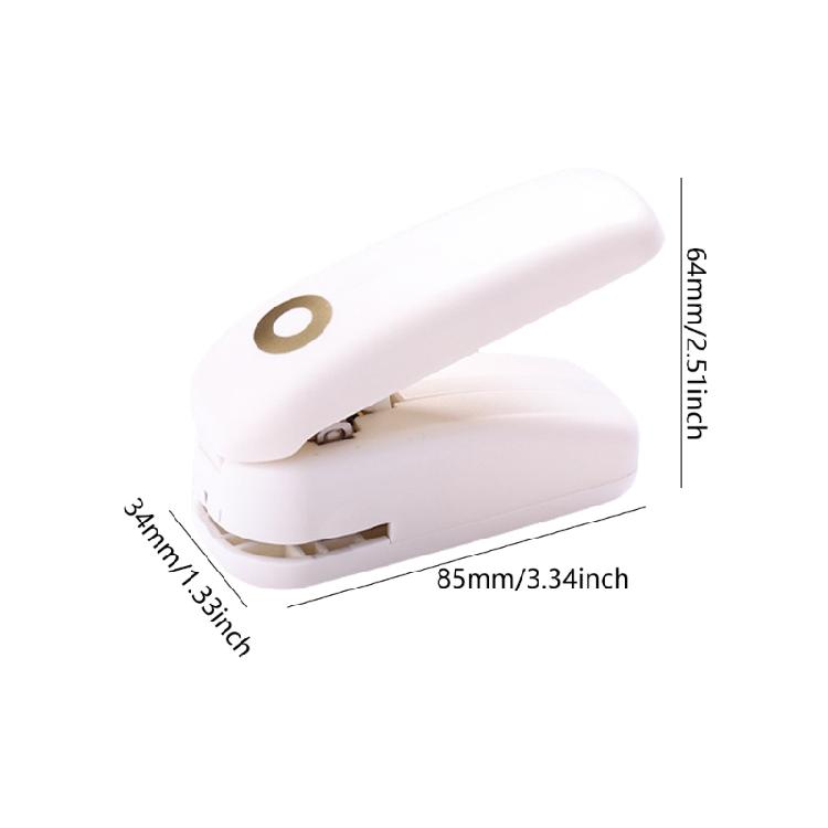 Tape Hole Puncher For Loose Leaf Paper Reinforcement Sticker Scrapbooking Punches Tape Puncher for Planner Journal