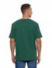 T-Shirt Men's Short Sleeve Cotton Classic Striped MORAJ XXL GREEN