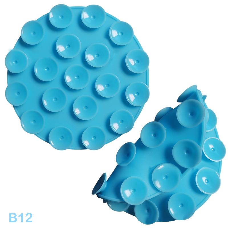 1/5Pcs Vase Anti-Toppling Sticker Silicone Suction Cup Sticker Double-Sided Easy Adhere,Prevent Knocking Over Vase Fixed Sticker