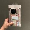 Vintage Arabic Art Floral Case for iPhone17 16 15 14 13 12 11Pro Muslim Architecture Collage Design Shockproof Silicone Cover