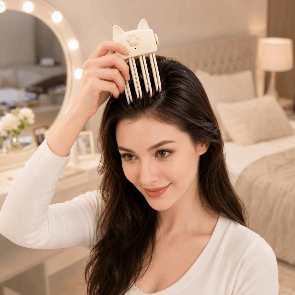 Clips Antiderapant pentru Breton Voluminos Rezistent la Căldură Clips Pufoș pentru Stylingul Părului Ridicarea Rădăcinilor Părului