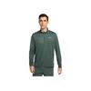 Nike Dri-Fit Pacer Quick-Dry Running Stand Collar Knitted Long Sleeve Outdoor T-Shirt Men Tops Green FQ2495-338