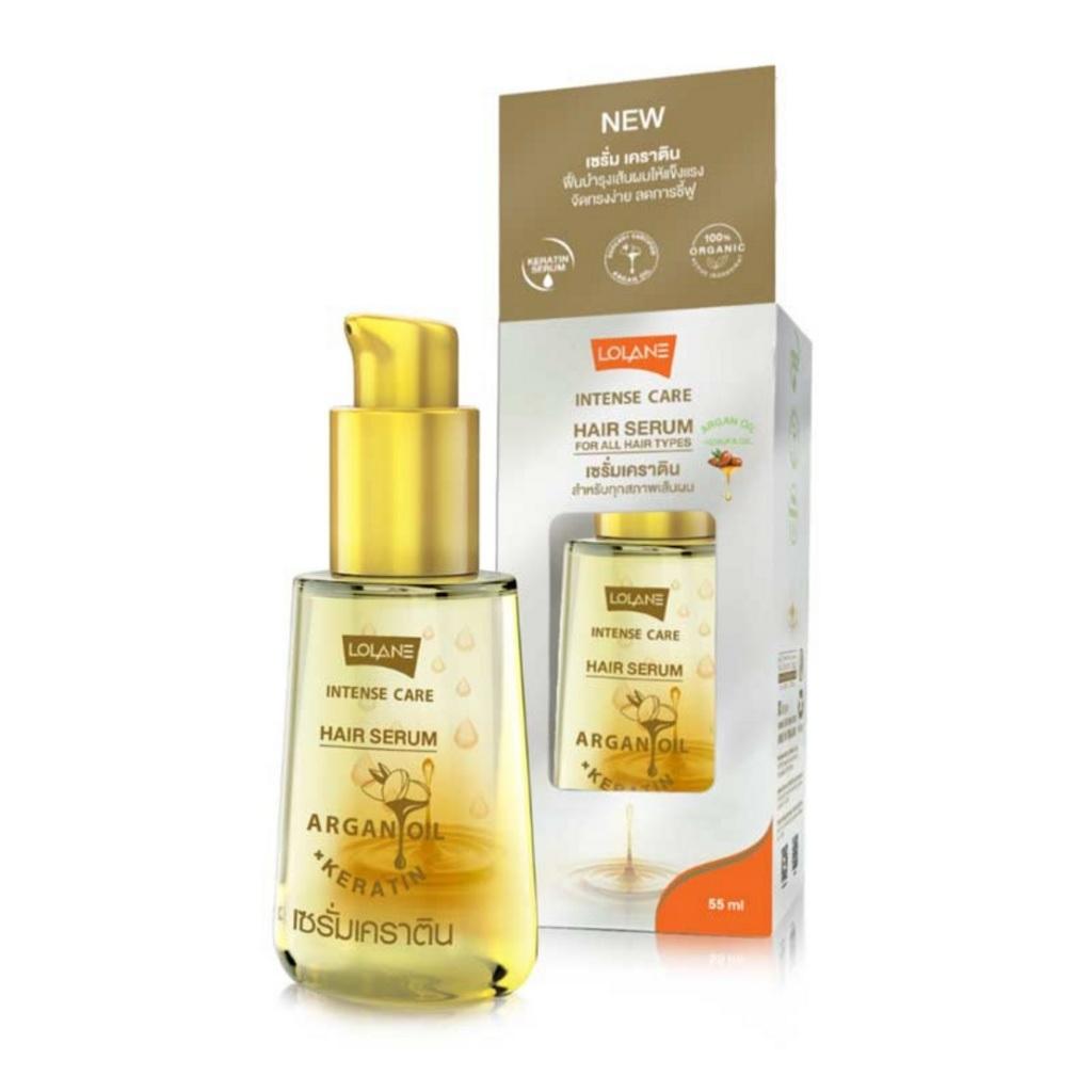 Lolane Intense Care Hair Serum for All Hair Types, 55 ml