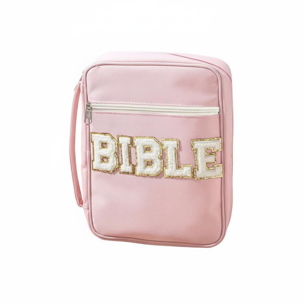 Bible Bag with Handle Large Capacity Bible Study Organizer Zippered Book Carrier Lightweight Religious Accessory