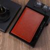 In Stock: A5 Leather Business Notebook with Custom Logo