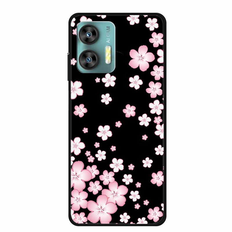 Pro Oukitel C36 C35 Pouzdro Luxusní TPU Měkké Silikonové Pouzdra na Telefon Zadní Kryt pro Oukitel C35 OukitelC36 Nárazuvzdorné Květiny Fundas