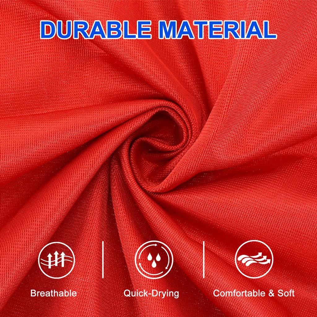 Scrimmage Vest 24pcs Soccer Pennies Soccer Jersey Training Vests Team Sports Pinnies Youth Football Practice Jerseys for Adults