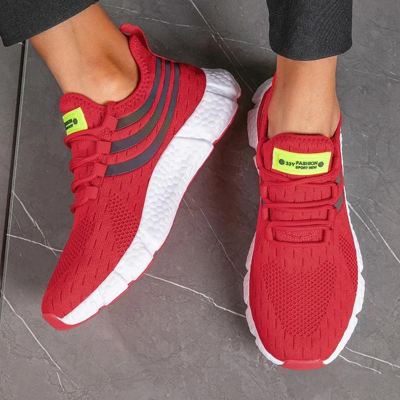 Men Shoes Sneakers Breathable Comfortable Casual Running Shoes Luxury Tenis Sneaker Male Footwear  Summer Men Tennis Shoes