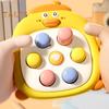 Kinder schlagen Maulwurf Spielzeug Cartoon Ente Druckknopf Handheld Spiel Maschine tragbare Reise Kleinkinder Jungen Mädchen pädagogische Presse Maulwurf Spiel