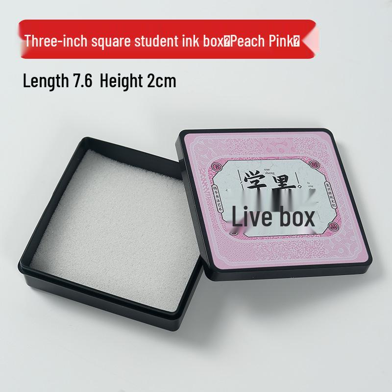Leak-Proof Ink Cartridge with Student Calligraphy Brush Ink Well and Lid