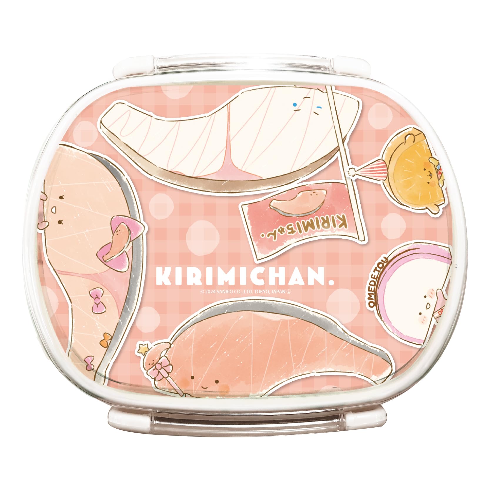 01 Групповой дизайн Искусство Персонаж Ланч-бокс KIRIMI-chan. [Иллюстрация графика] розовый