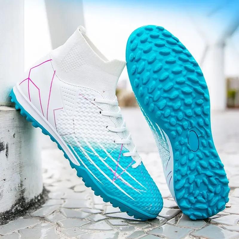 Nowe dziecięce buty piłkarskie profesjonalne buty treningowe FT/AG męskie trampki piłkarskie młodzieżowe buty sportowe na zewnątrz wygodne buty treningowe
