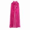 Langes Glitzer-Cape Vintage Glänzender Umhang Neues Halloween Cosplay Robe Festival