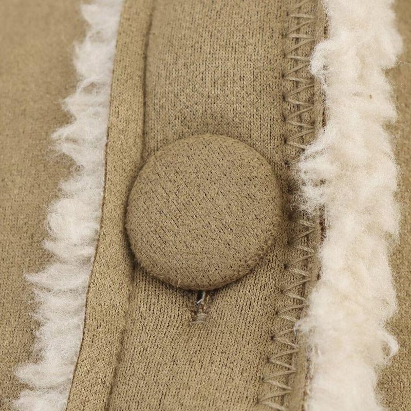 Zbzr Autumn New Women Clothes European and American Fan Car Suede Fur Fur Button Vest Vest