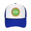 Individuelle Espana Vox Logo Baseballkappe für Unisex Damen Atmungsaktive Spanische Politische Partei Trucker-Kappe Outdoor Snapback Kappen