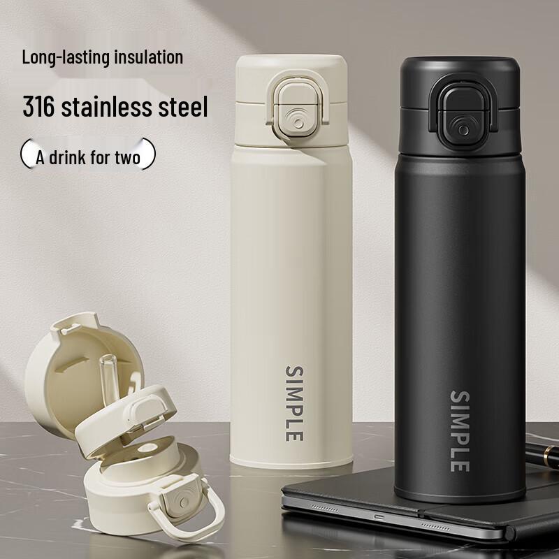 Mansa Beauty 316 Stainless Steel Insulated Thermos Bottle