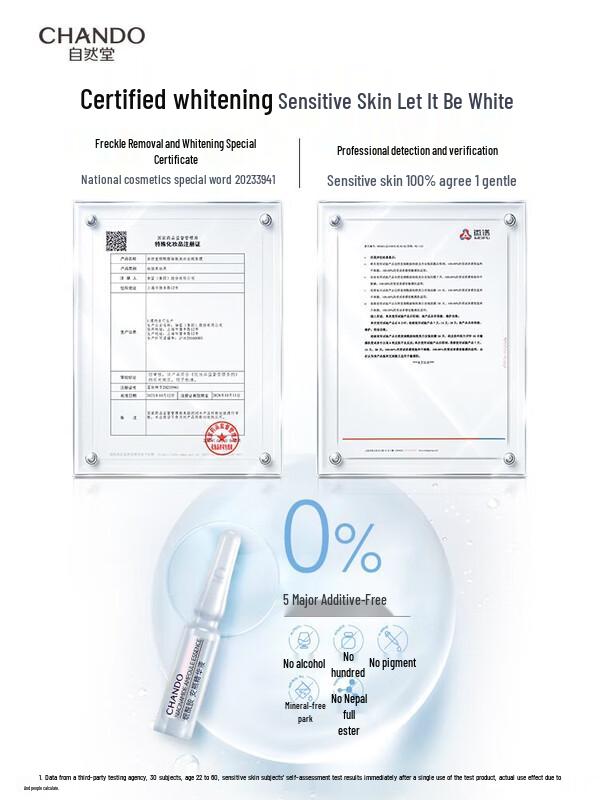 CHANDO Niacinamide Brightening Ampoule Mask