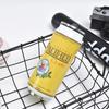 Edelstahlbecher Kreative Bierdose Isolierbecher Vakuumbecher mit Strohhalm Kältehalter Cola Dosen Isolierflasche