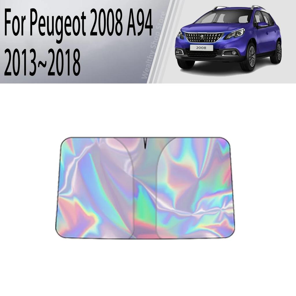 Parasole per Auto Per Peugeot 2008 508 5008 3008 208 2008~2005 Tenda Parasole Anteriore per Parabrezza Auto Isolamento Termico Accessori Estivi